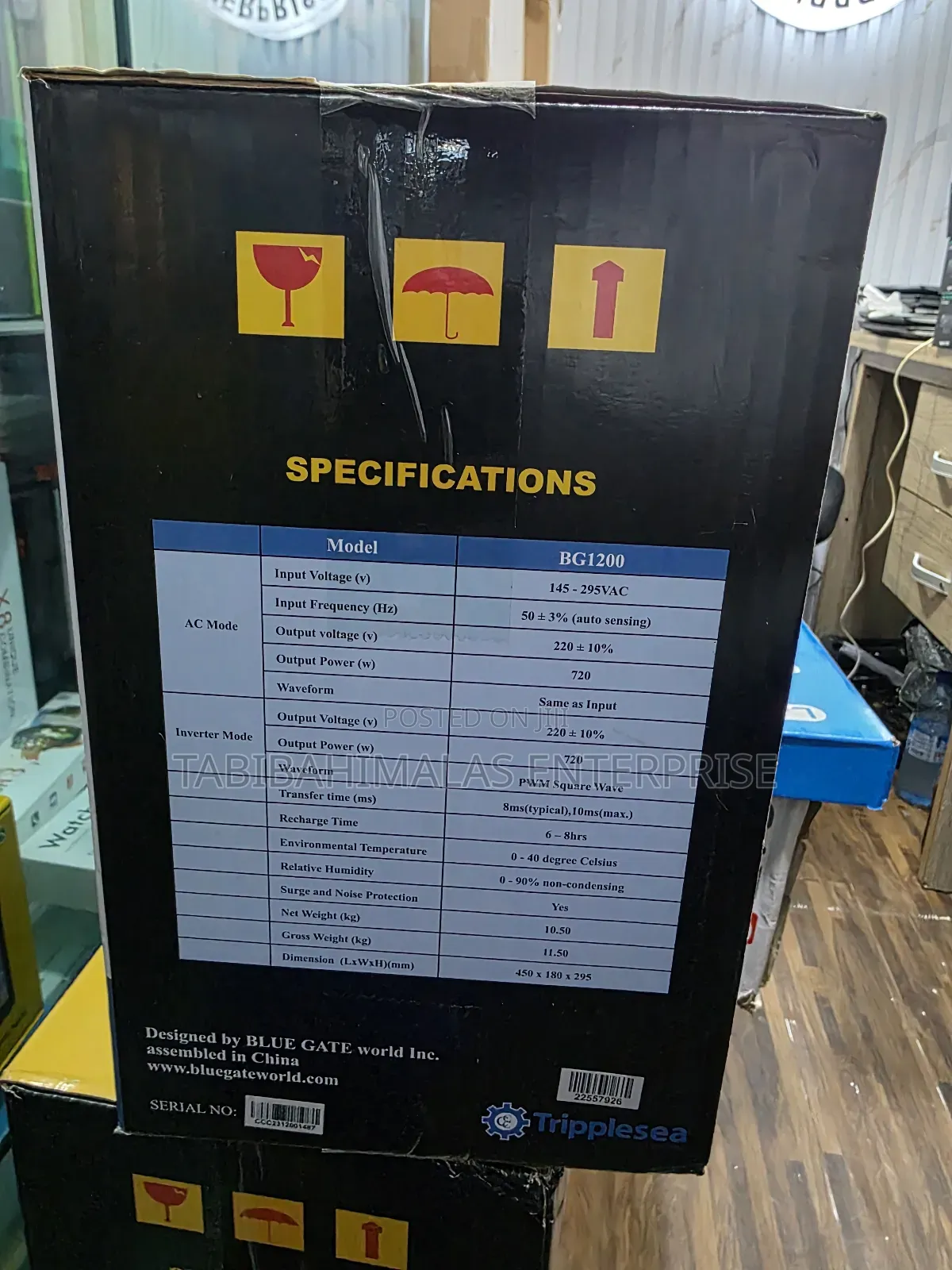 Blue Gate 650kva Ups Metal