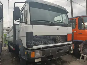 Mercedes Benz 814 German Truck White Colour