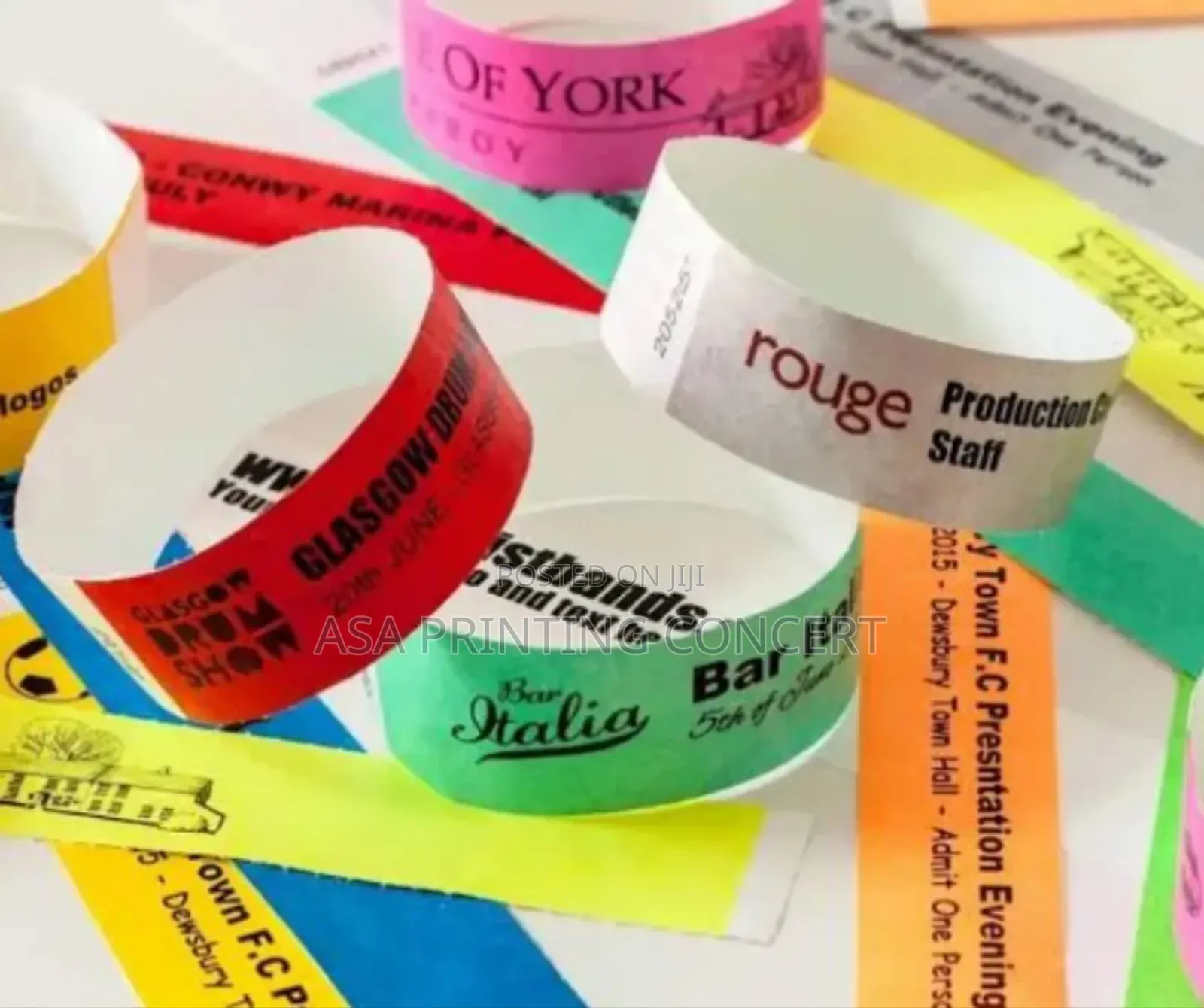 Paper Wrist Bands