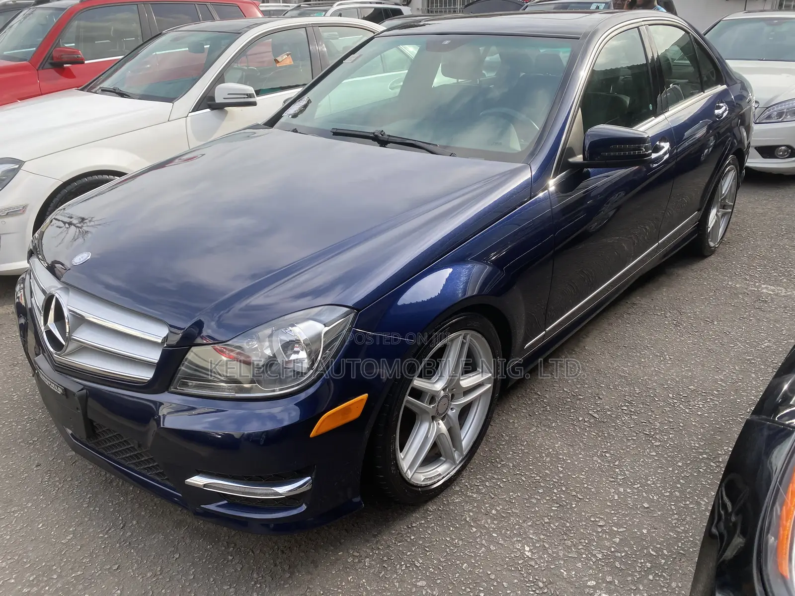 Mercedes-Benz C300 Luxury 4Matic Sedan AWD (3.5L 6cyl 7A) 2013 Blue