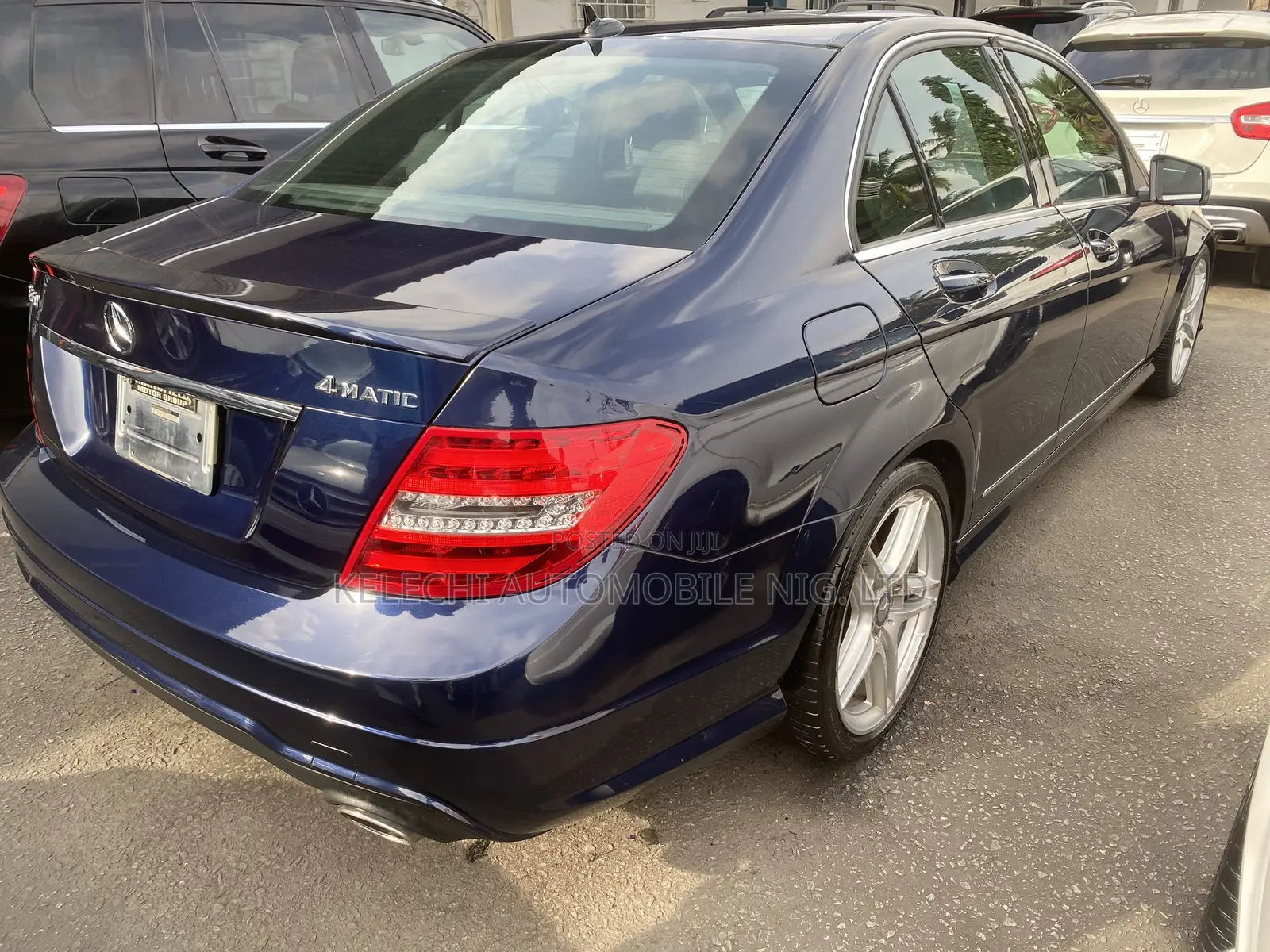 Mercedes-Benz C300 Luxury 4Matic Sedan AWD (3.5L 6cyl 7A) 2013 Blue