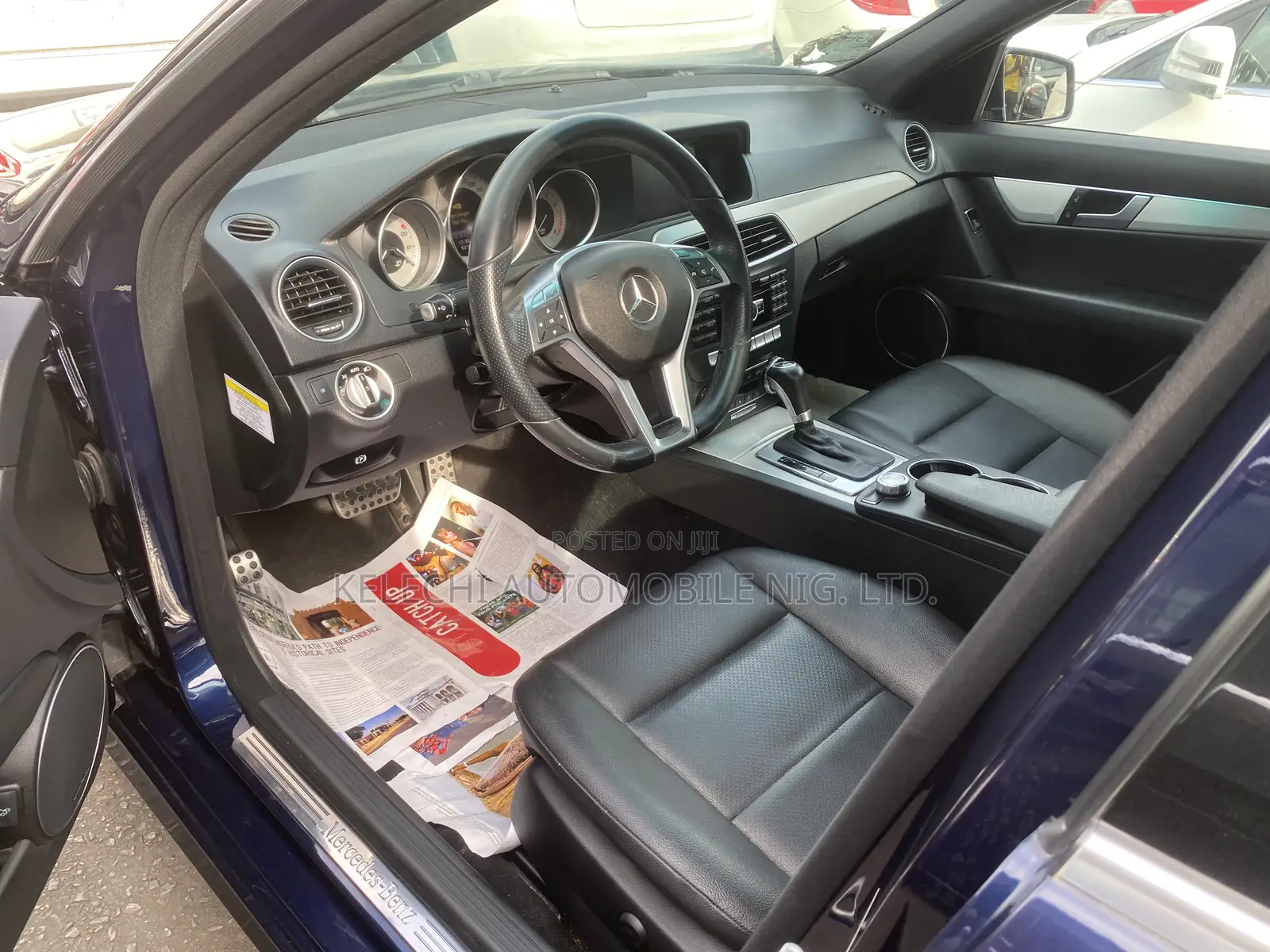 Mercedes-Benz C300 Luxury 4Matic Sedan AWD (3.5L 6cyl 7A) 2013 Blue