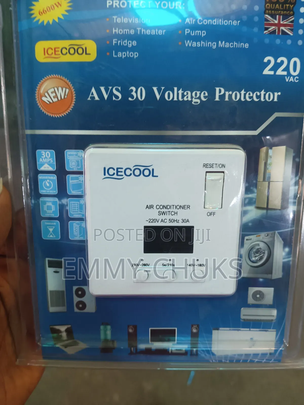 Icecool Avs Volatage Switch Protector