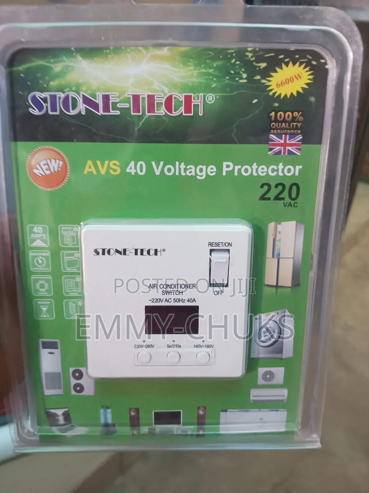 Stone Tech Air Conditioner Switch Avs 40ams