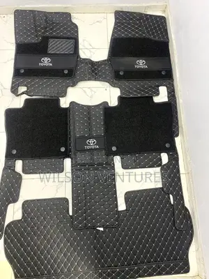 Complete Set Toyota Sienna Double Layer Leather Foot Mat