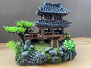 Castle Home Aquarium Decor