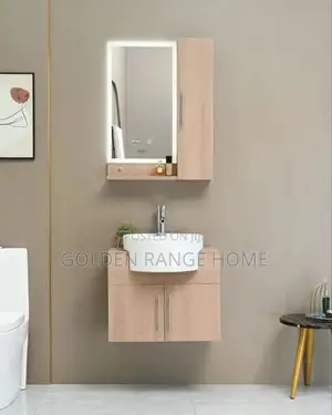 England Mini Cabinet With Led Mirror (Water Resistant)