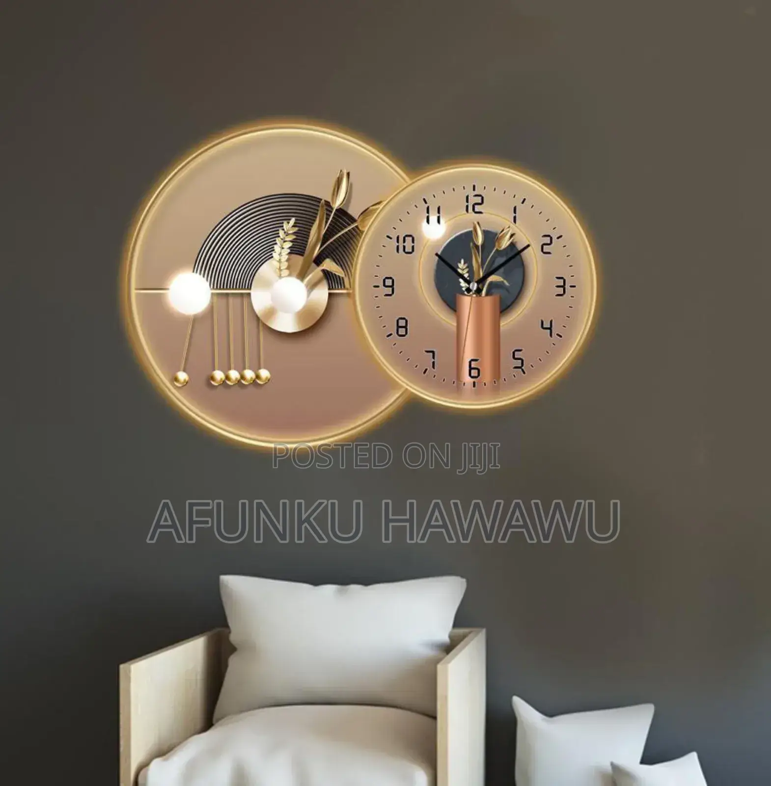 2in1 Wall Clock