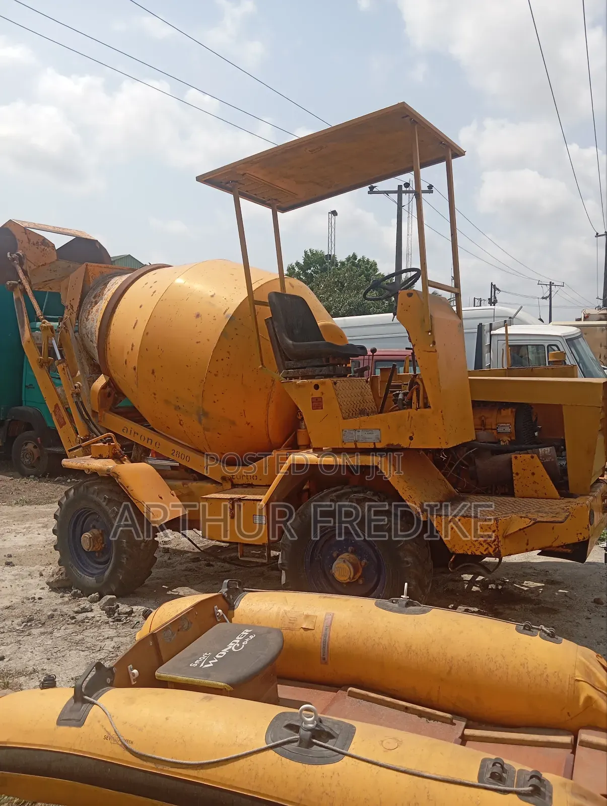Self Loader Concrete Mixer for Sale