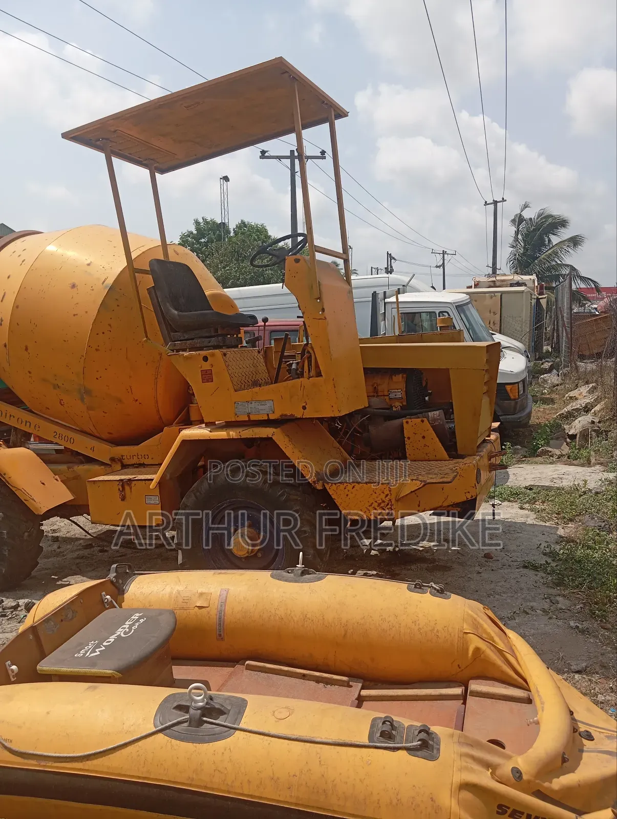 Self Loader Concrete Mixer for Sale