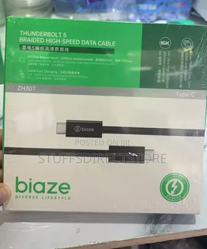 Blaze Thunderbolt 5 120gbps High-Speed Braided Cable 1.5m