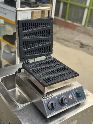 Heavy Duty Commercial Lolly Stick Tree Shape Waffle Maker