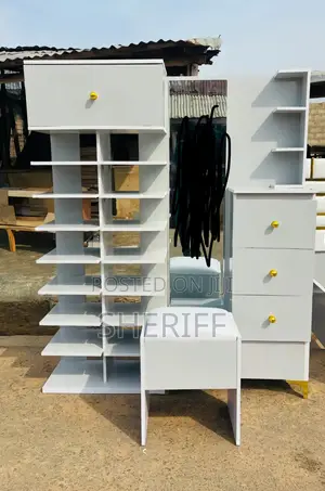 Shoe Rack and Dresser Table