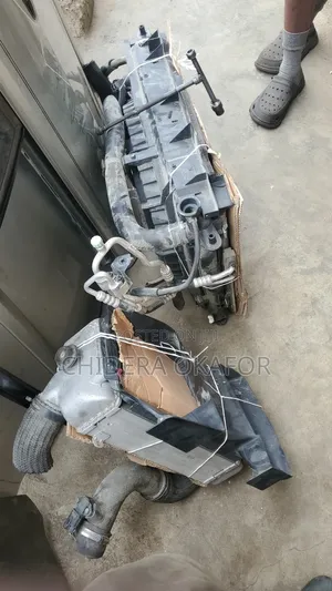 Radiator and Fan Condenser for Hyundai Santa Fe. 017