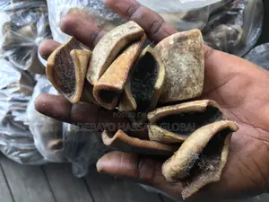 White Fried White Ponmo