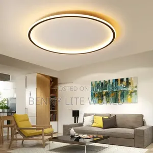 Led Ceiling Light Flush Mount Fixture 3 Color Dimming.