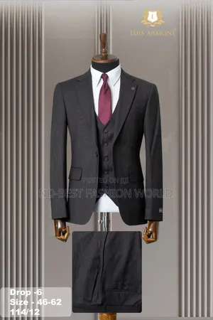Quality Luxury Black Suits