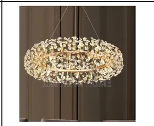 Round Crystal Nodic Pendant  By 600 Mm
