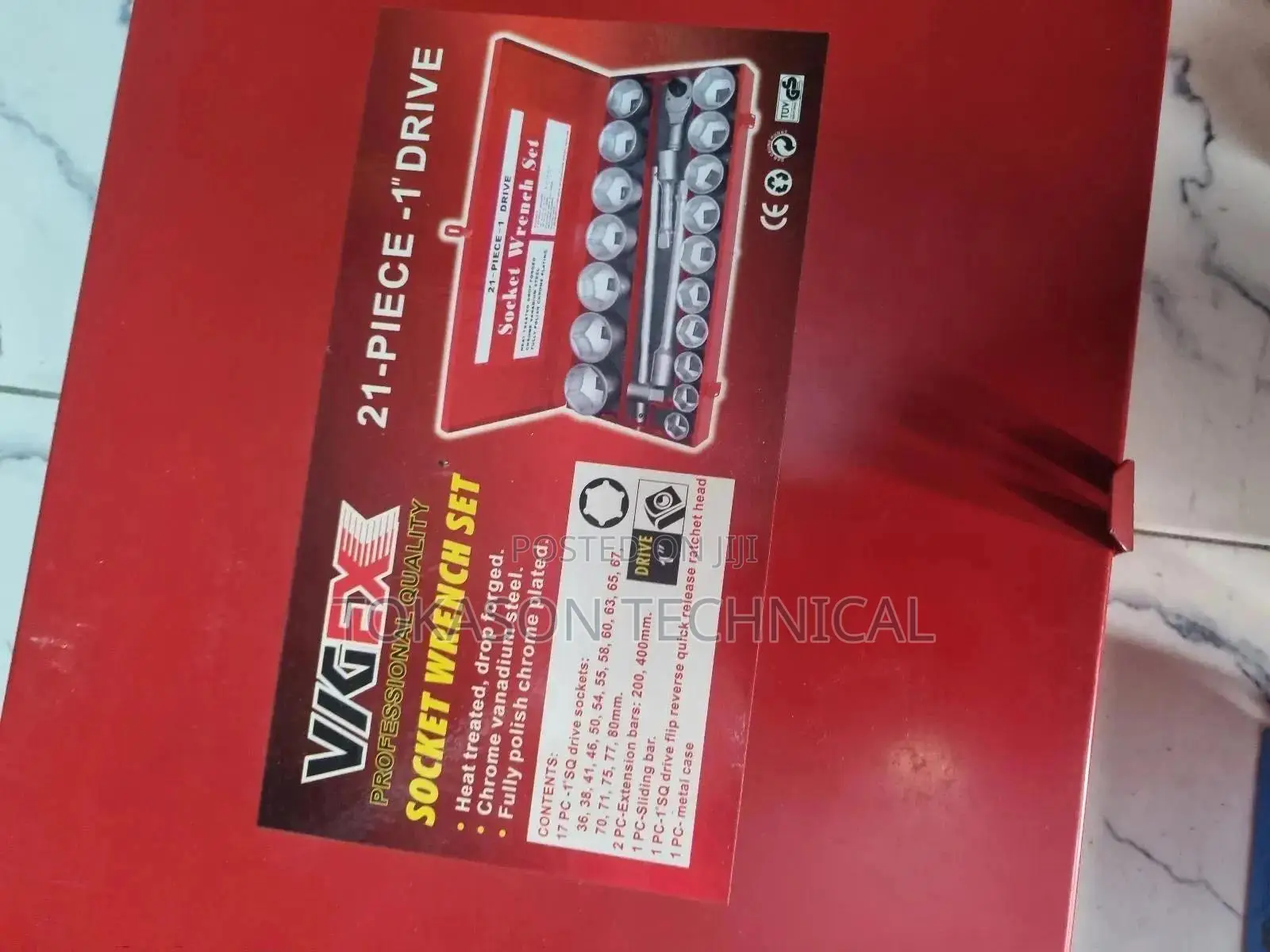 1" Socket Wrench Set