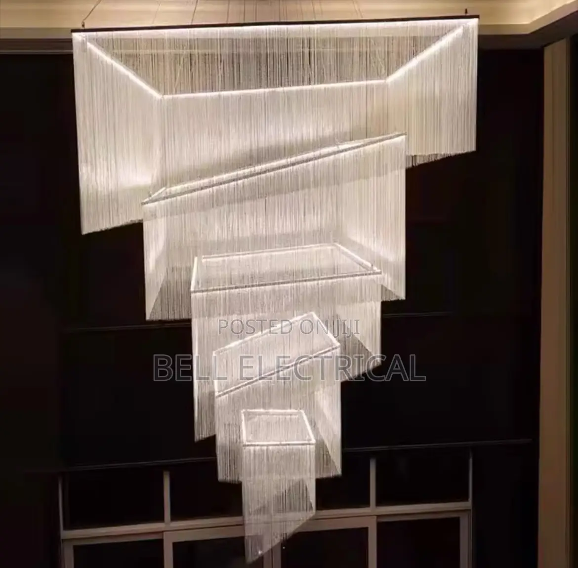 Ultra-Luxury Waterfall Chandelier
