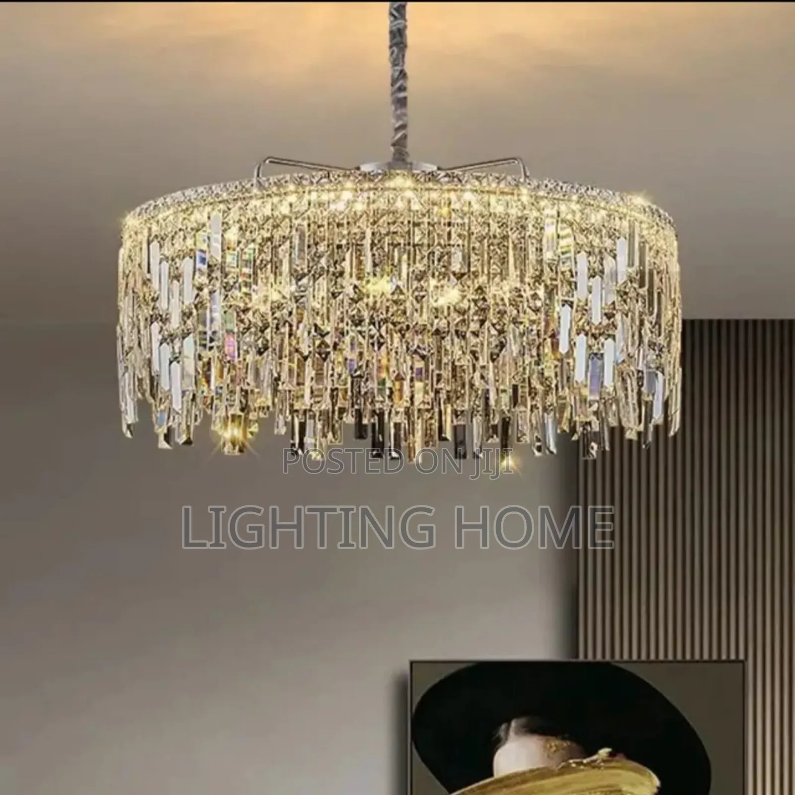 Crystal Chandelier Light By 600mm