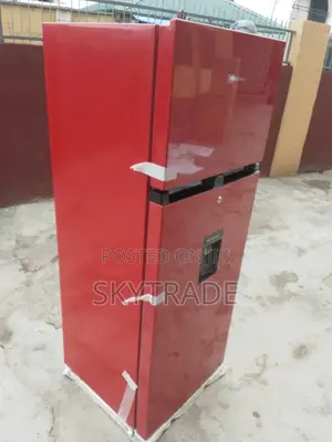 The New Double Door Refrigerator + Water Dispenser (205l )
