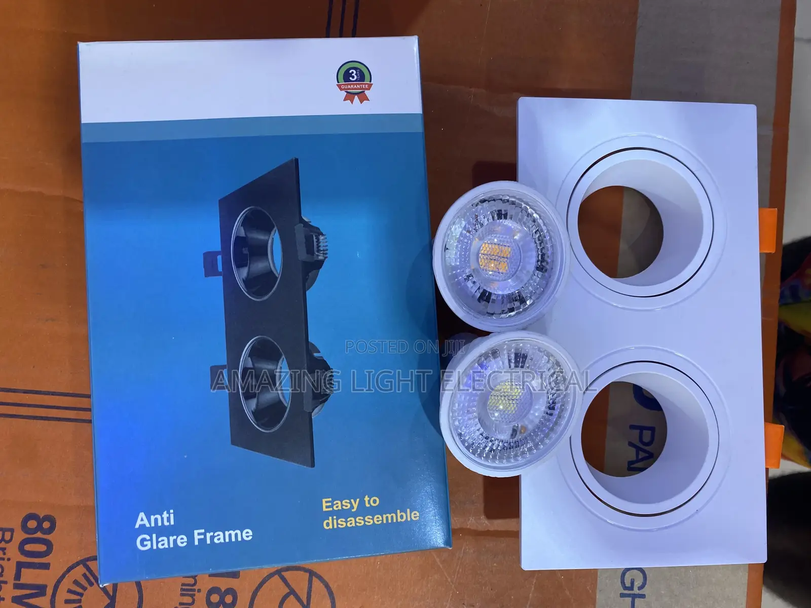 Double Recessed Lights