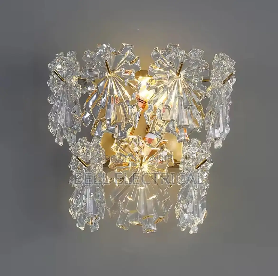 Luxury Snowflake Glass Chandelier