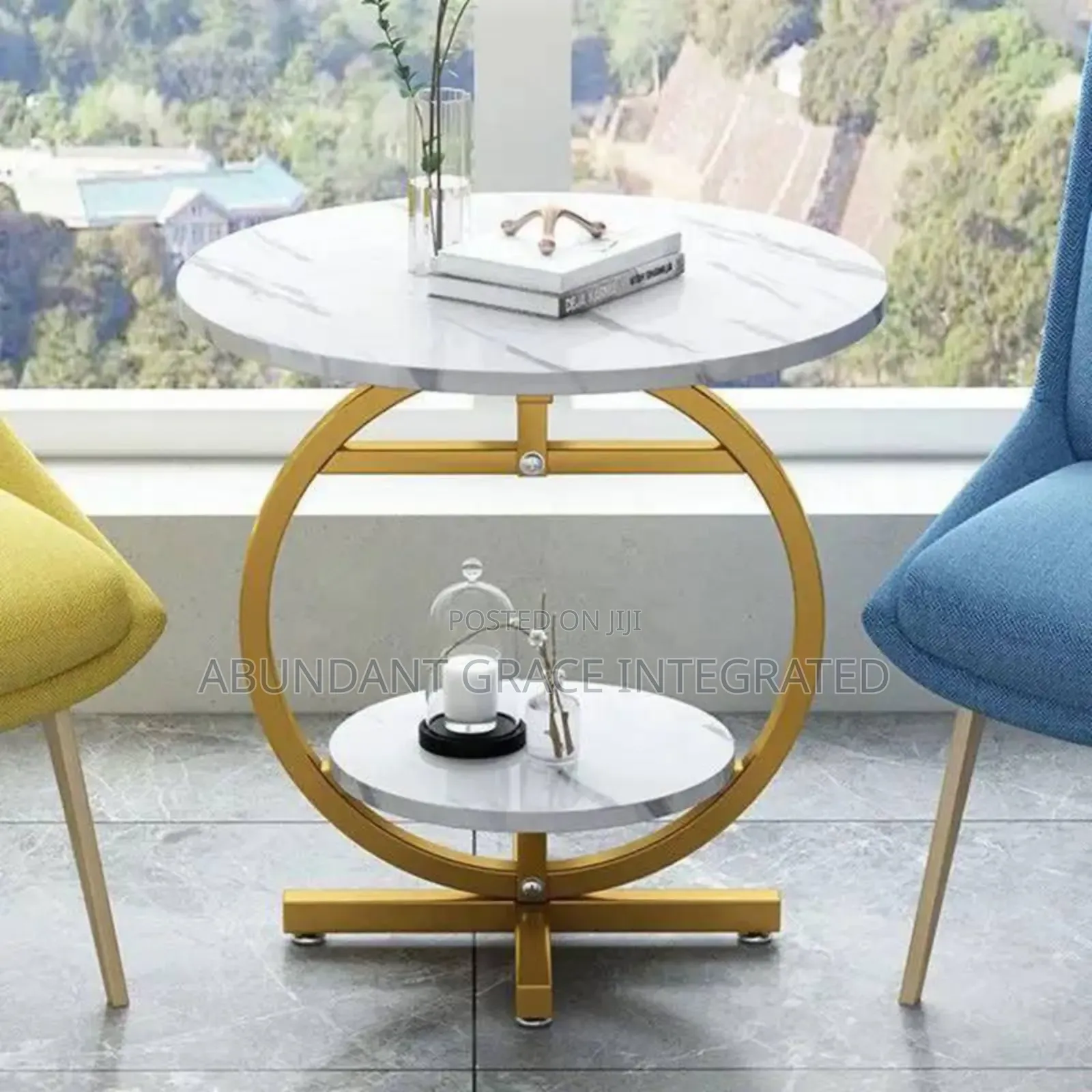 Marble Coffee Side Table.
