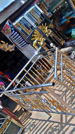 Half Gold Handrails