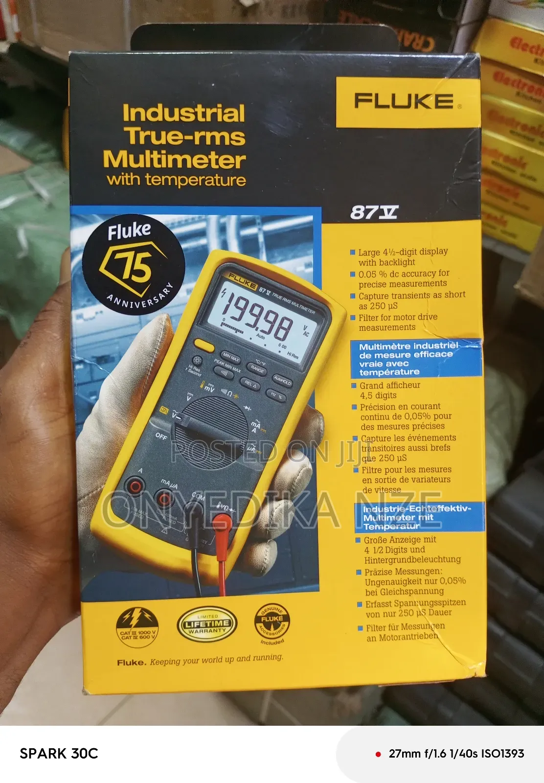 Fluke 87v Industrial True-RMS