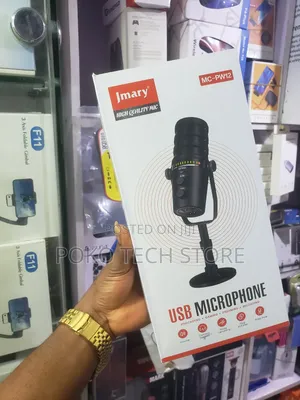 Jmary Mc-Pw12 Microphone - Black
