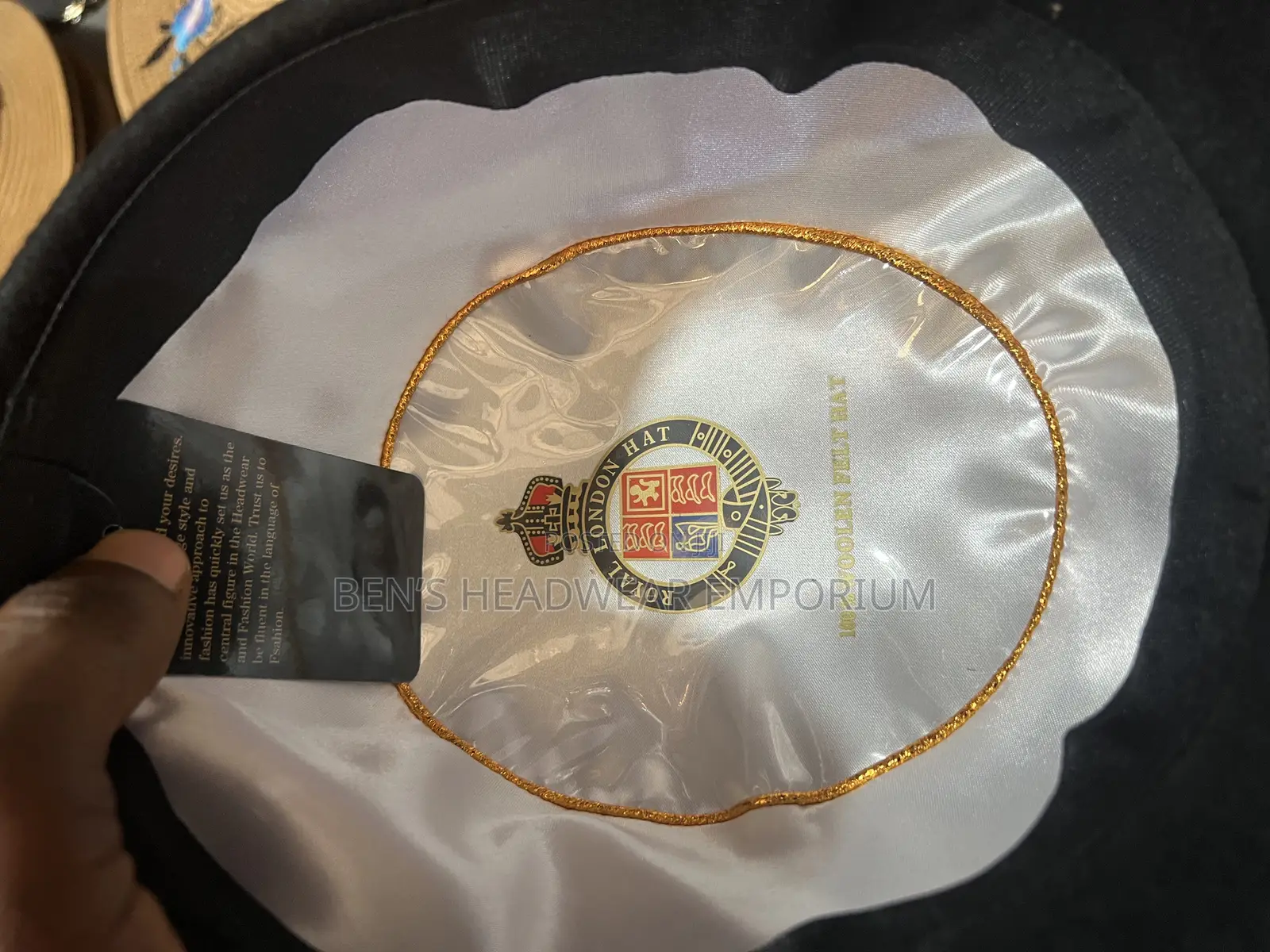 Wollen Felt Hat Royal London (Ngige Cap)