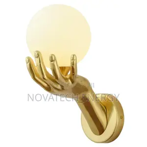 Creative Hand Holding Ball Wall Light