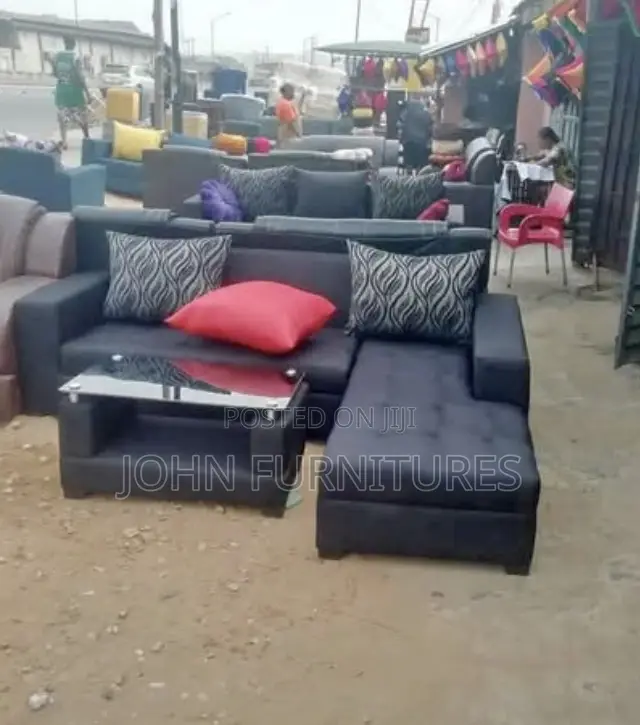 L Shape Locally Made Sofa