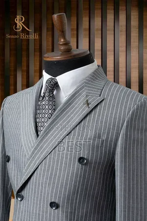 Strips Turkish Double Breasted Suit