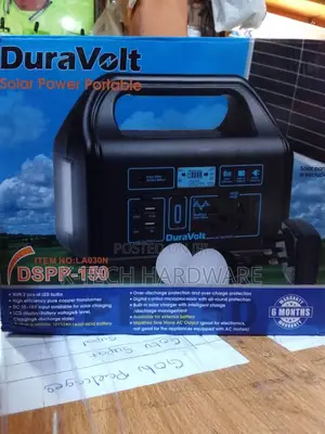 Duravolt 150w Solar Inverter With Dual Bulbs | DSPP-150