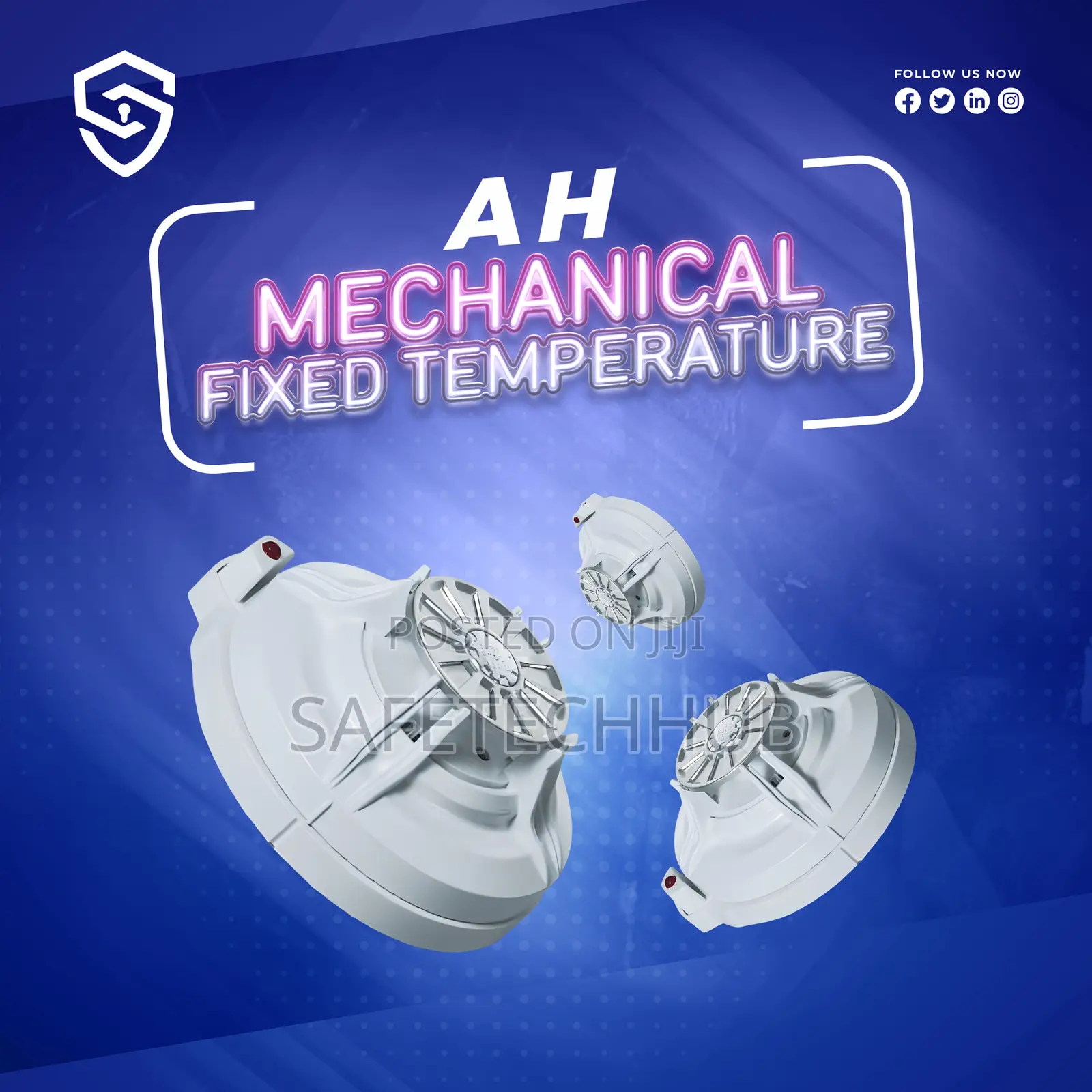 Ah Fire Alarm Mechanical Fixed-Temperature Heat Detector