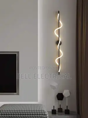 Modern Led Spiral Wall Lamp