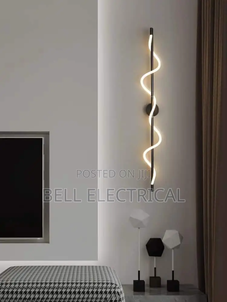 Modern Led Spiral Wall Lamp