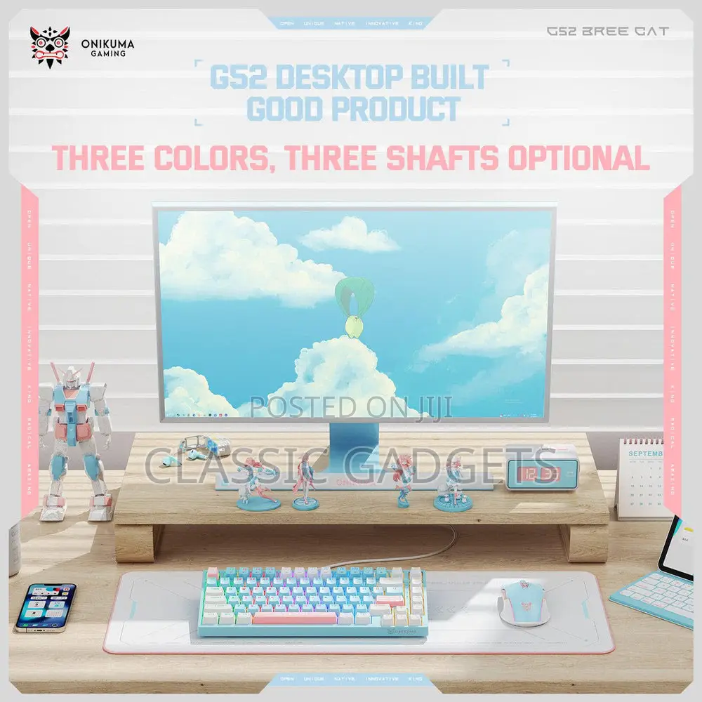Onikuma G52 82 Keys Mechanical Professional Gaming Keyboard