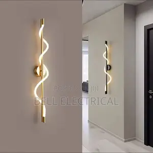 Modern Led Spiral Wall Lamp
