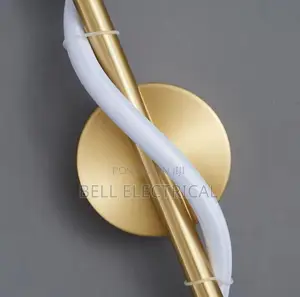 Modern Led Spiral Wall Lamp