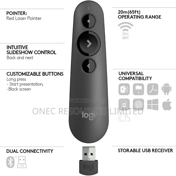 Logitech R500 Wireless Presentation Remote