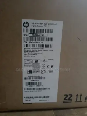 New Desktop Computer HP ProDesk 600 8GB Intel Core I7 SSD 1T