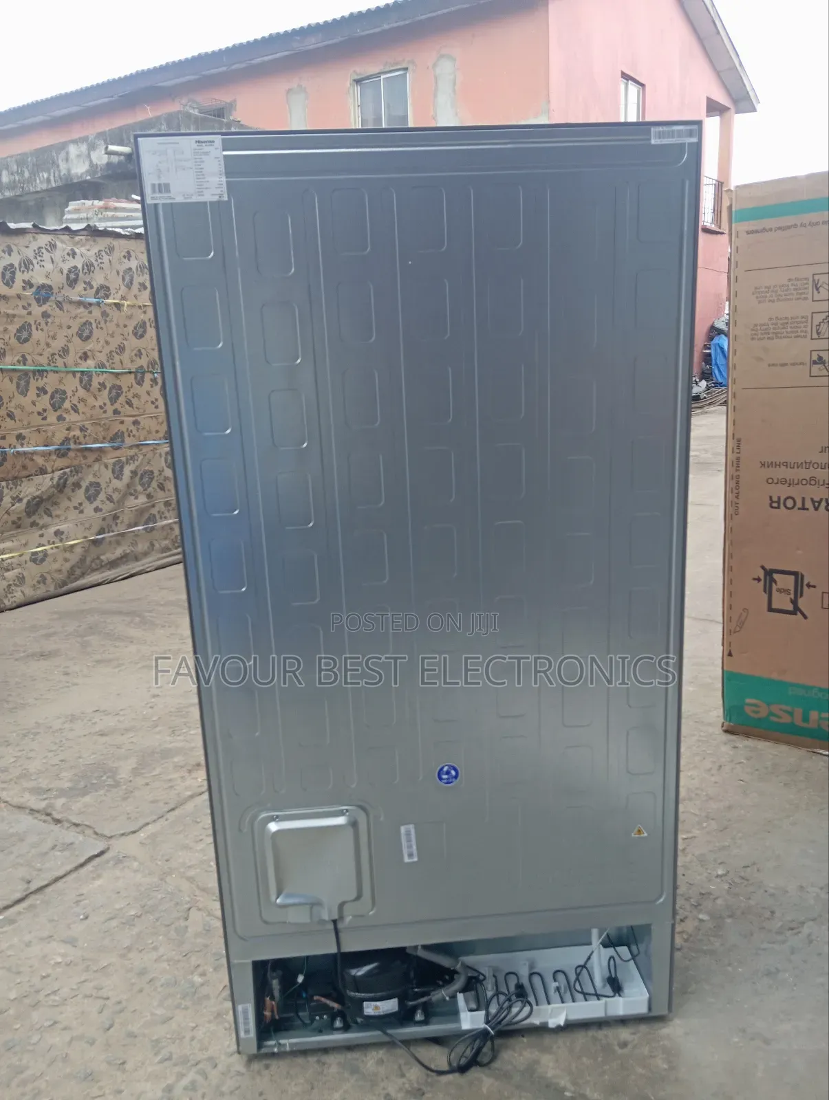Hisense 529l Side by Side Fridge+ Dispenser Fast Freezing