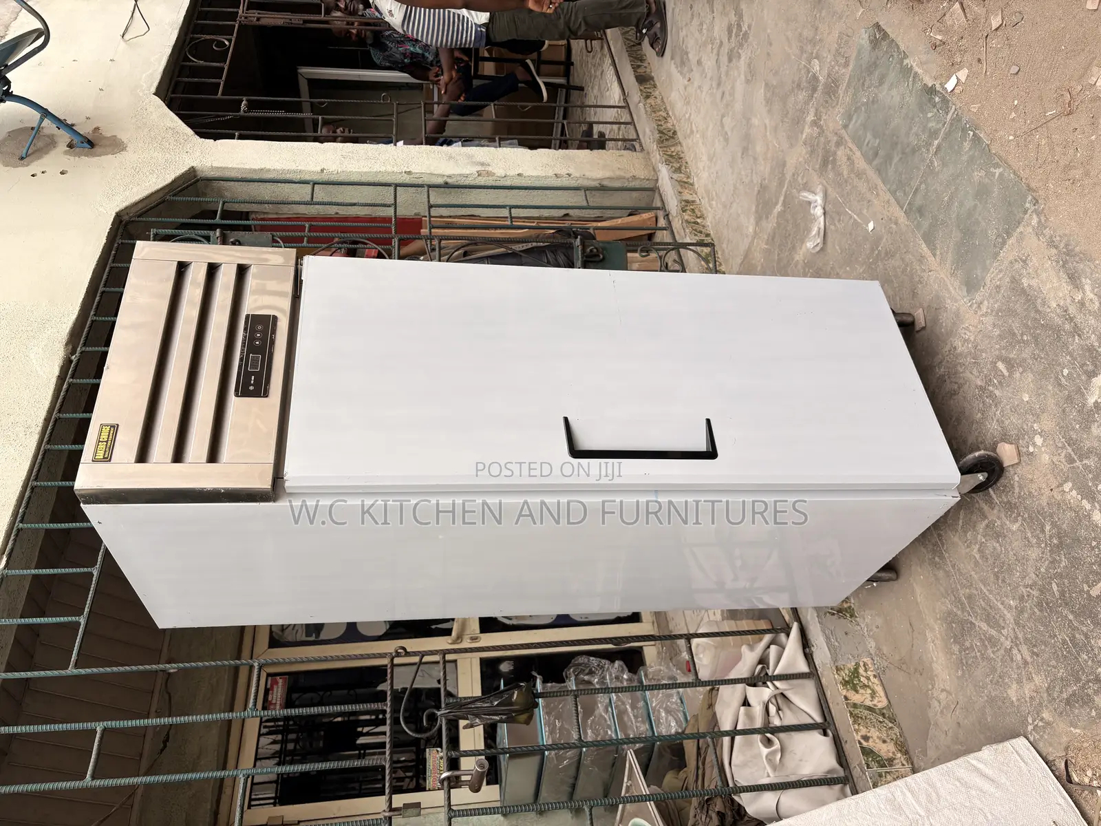 Single Door Stainless Freezer