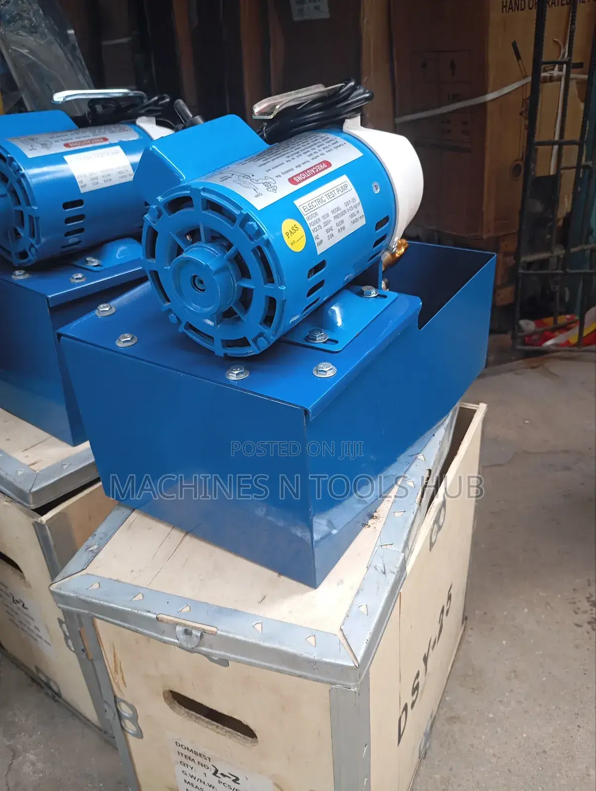 Dsy 25 Electric Hydraulic Test Pump