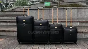 Set of 4 Leather Boxes