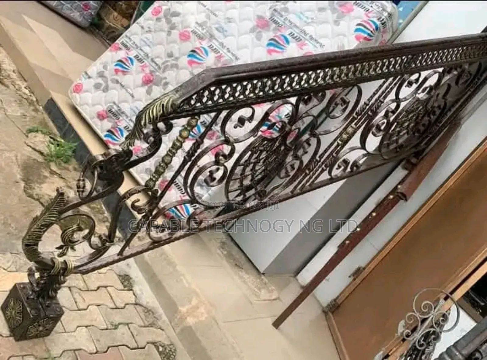 Wrought Iron Handrail Design